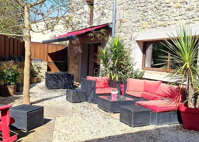 Misanid Ecrin De Verdure A 15mm De La Cite De Carcassonne 펜션